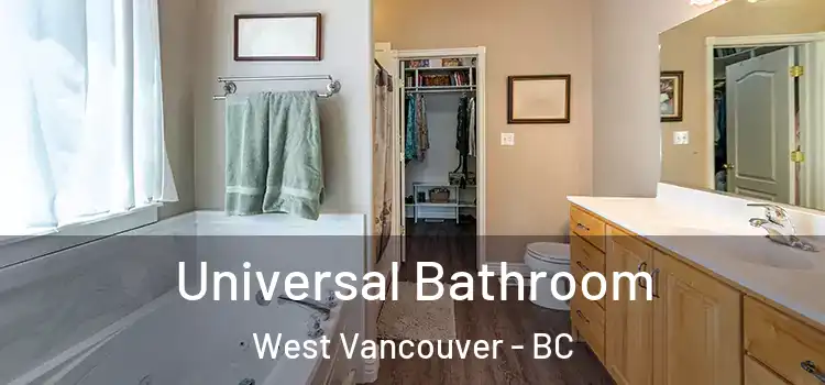 Universal Bathroom West Vancouver - BC